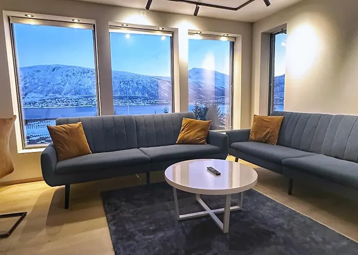 Northstay - Aurora Fjord & Mountain View * Tromsø